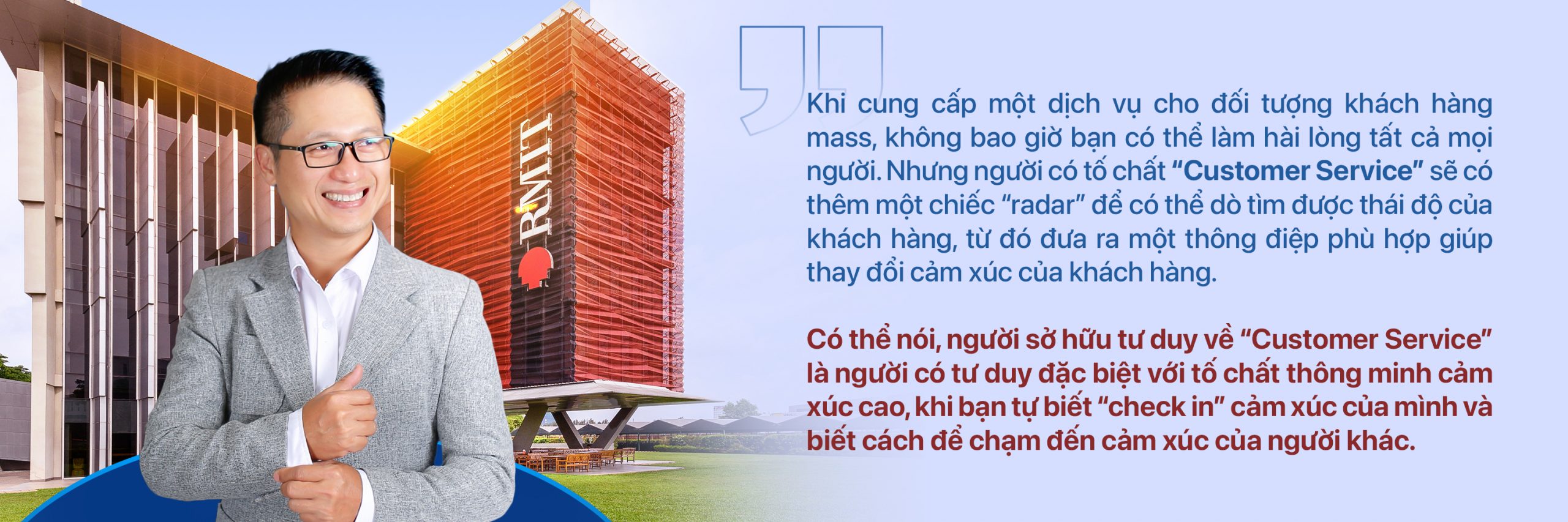 CHƯƠNG TRÌNH ĐÀO TẠO “DỊCH VỤ KHÁCH HÀNG” TẠI TRƯỜNG ĐẠI HỌC QUỐC TẾ RMIT